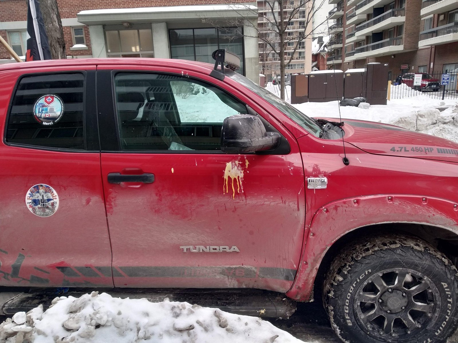 Is egging a car illegal?